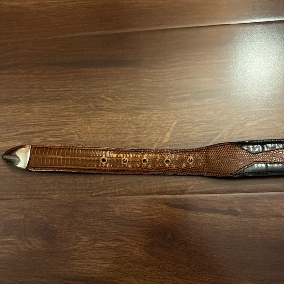 Men's Leather Belt - Picture 4 of 8